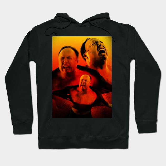 ALEX JONES IS ANGRY Hoodie by josh.stead